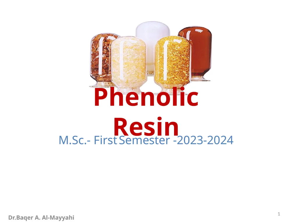 M.Sc.- First Semester -2023-2024 Dr.Baqer A. - slide 1 of 24