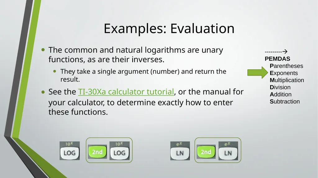 Logarithms ID1050– Quantitative & Qualitative - slide 9 of 11