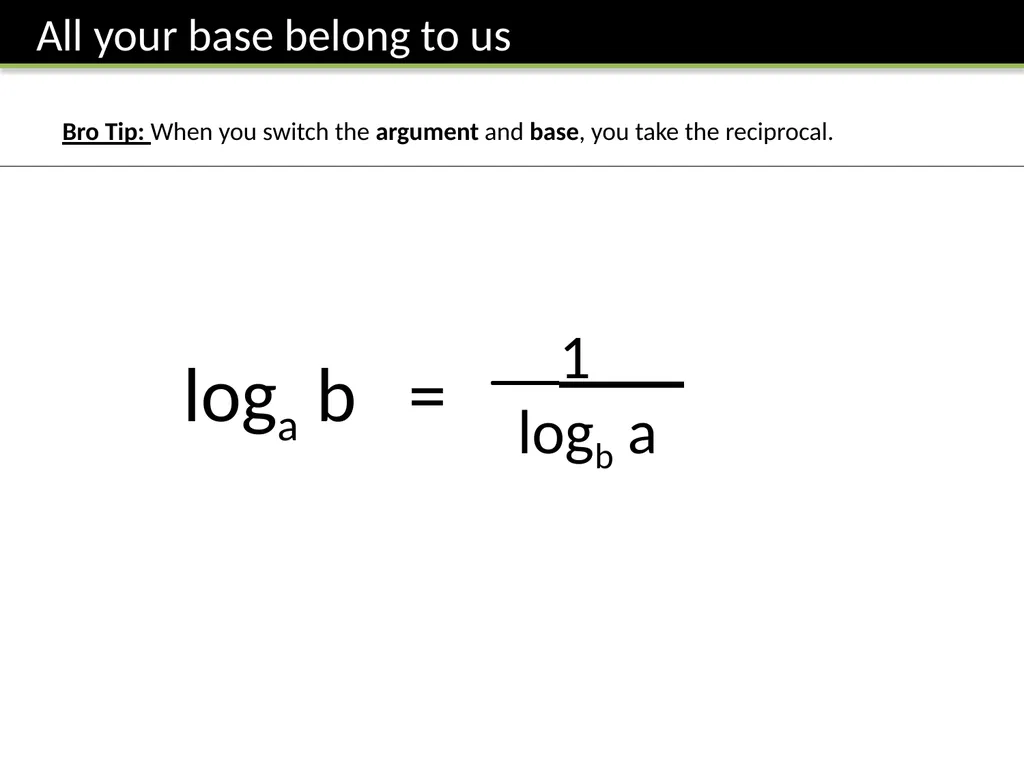 ζ C2 – Logarithms Dr J Frost Sketch a graph - slide 22 of 27