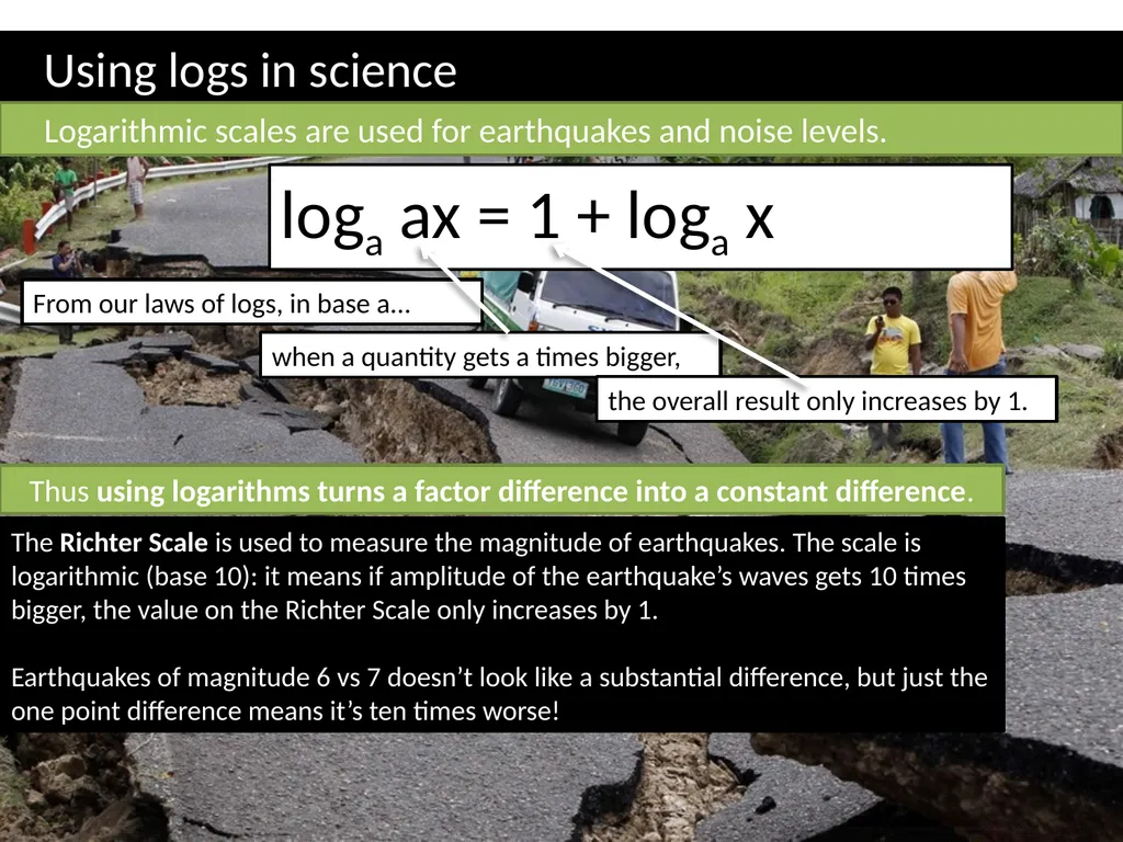 ζ C2 – Logarithms Dr J Frost Sketch a graph - slide 17 of 27