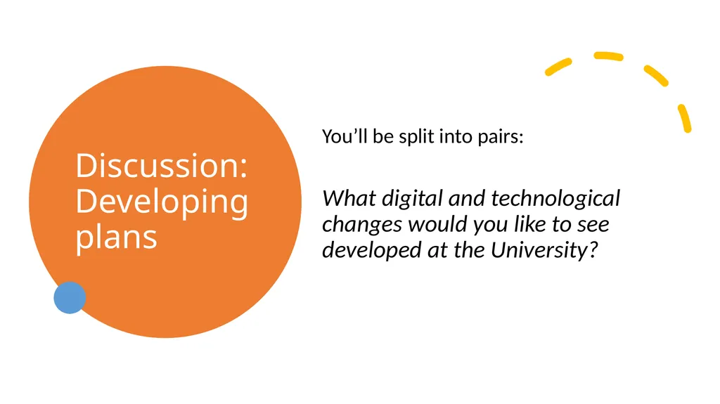 Session structure Discussion based: Current - slide 28 of 30