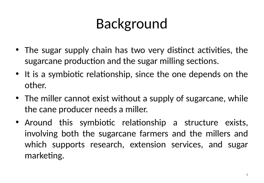 Presentation to Portfolio Committee on Trade & - slide 4 of 17
