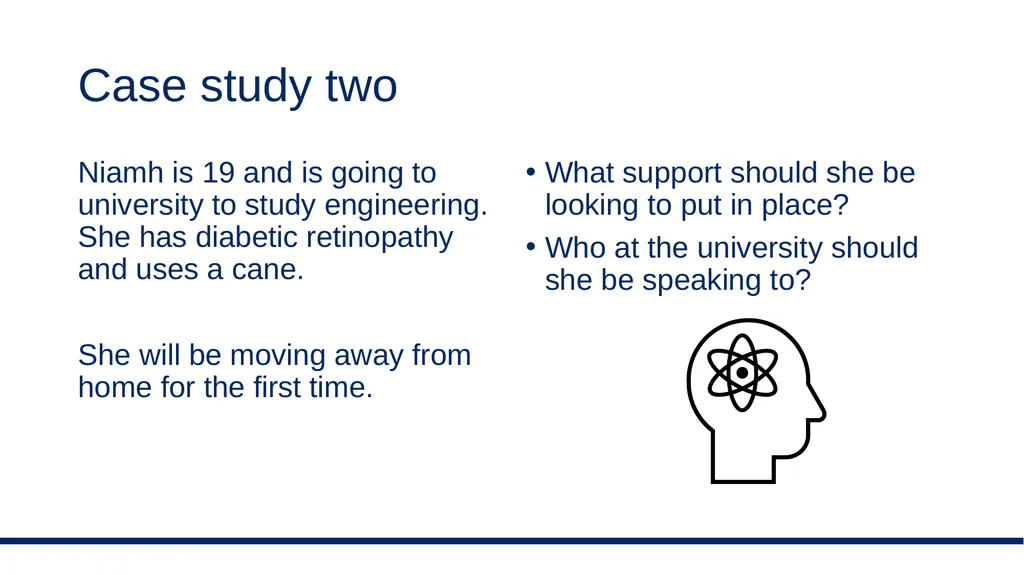 Blind and partially sighted students in post 16 - slide 21 of 23