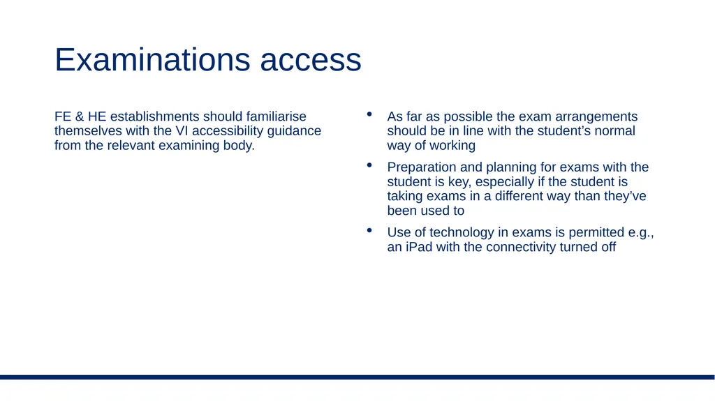 Blind and partially sighted students in post 16 - slide 10 of 23