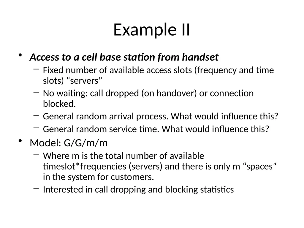 Network Design and Optimization Queueing Theory - slide 8 of 27