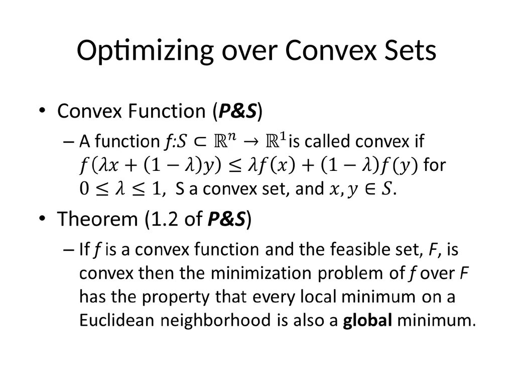 LPs and MIPs background and solution approaches - slide 9 of 34