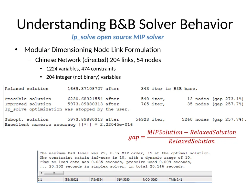 LPs and MIPs background and solution approaches - slide 32 of 34