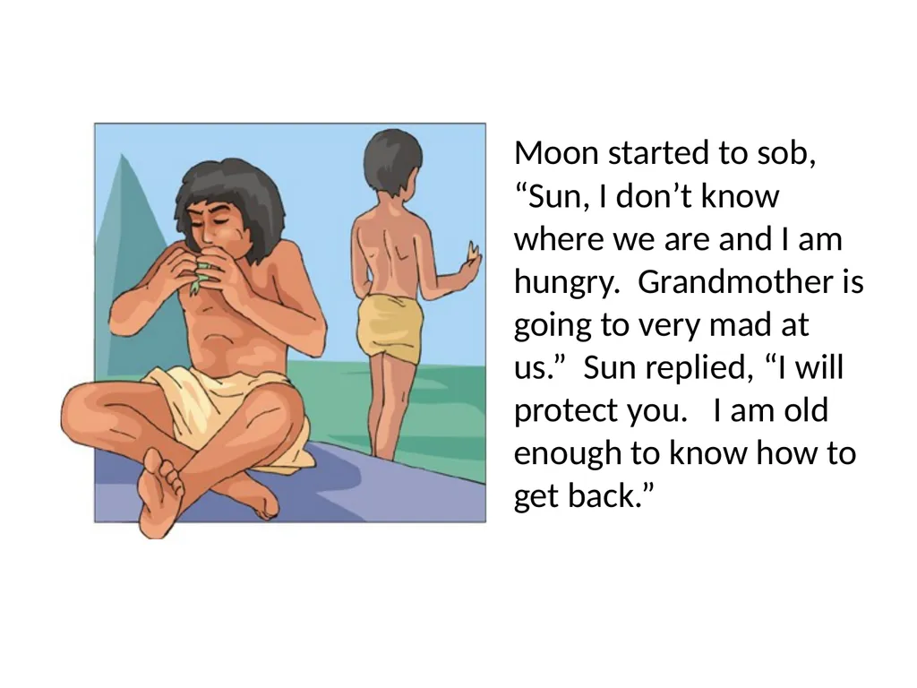 Growing up Ohlone Sun and Moon lived in a village - slide 13 of 25