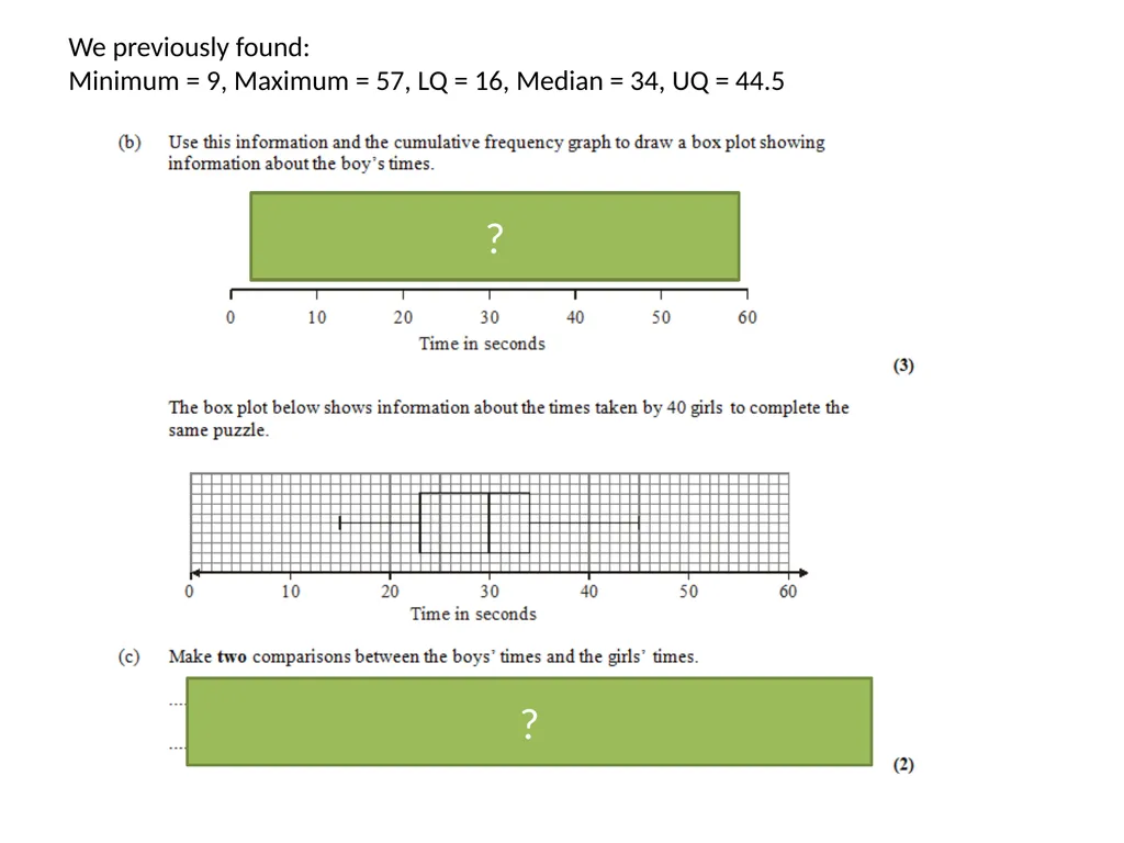 Year 8: Data Handling 2 Dr J Frost - slide 27 of 29