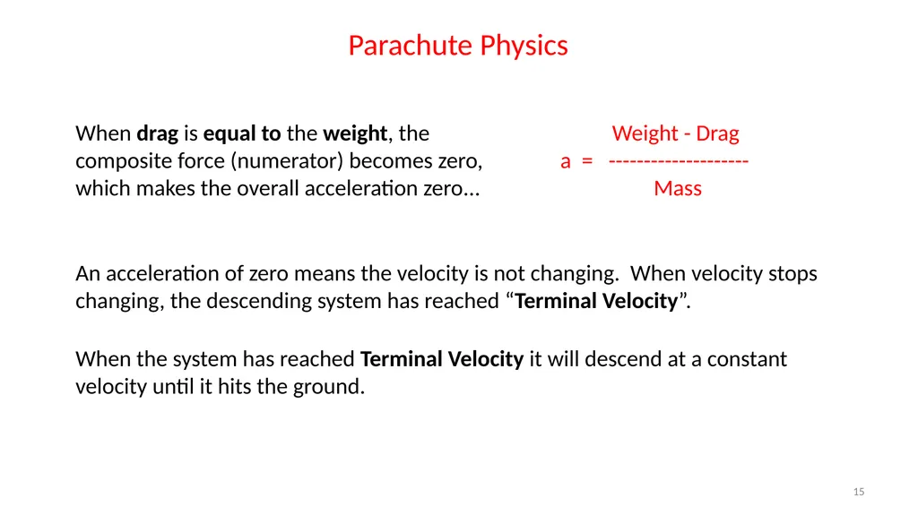 1 Flight Parachutes LabRat Scientific © 2019 What - slide 15 of 45
