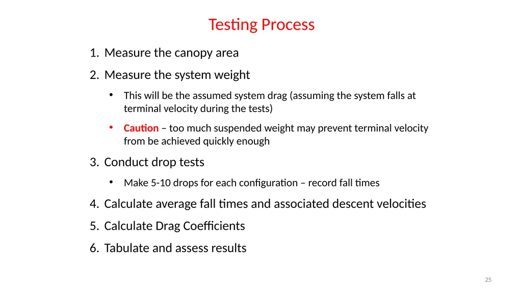 1 Flight Parachutes LabRat Scientific © 2019 What - slide 25 of 45