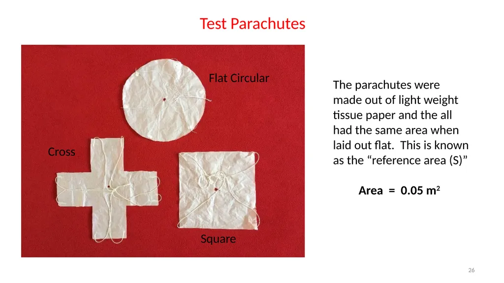 1 Flight Parachutes LabRat Scientific © 2019 What - slide 26 of 45
