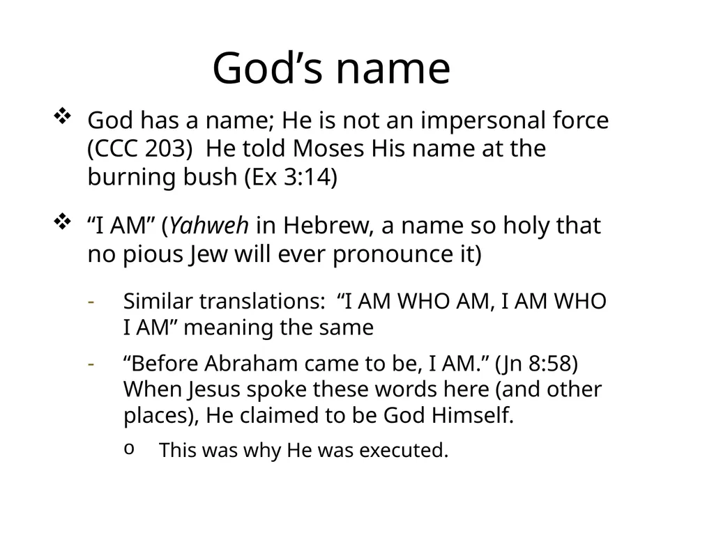 God in Three Persons: Blessed Trinity The mystery - slide 7 of 30