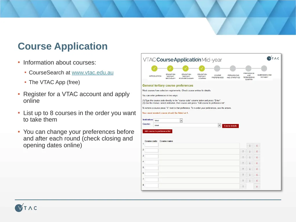 Applying for tertiary study, scholarships, and - slide 5 of 21