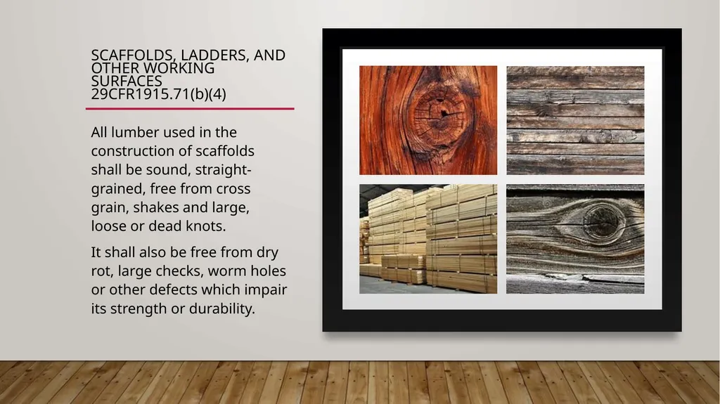 Walking Working Surfaces: Maritime Rules - slide 3 of 19