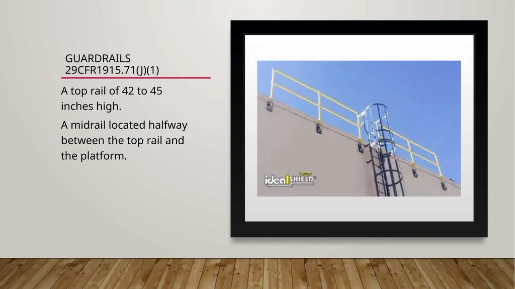Walking Working Surfaces: Maritime Rules - slide 9 of 19