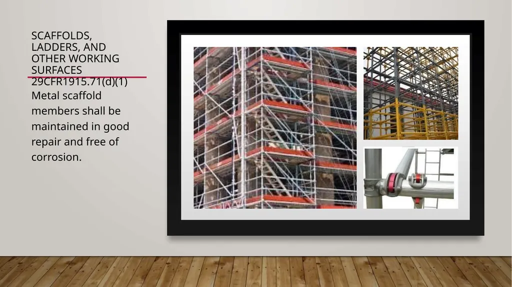Walking Working Surfaces: Maritime Rules - slide 5 of 19