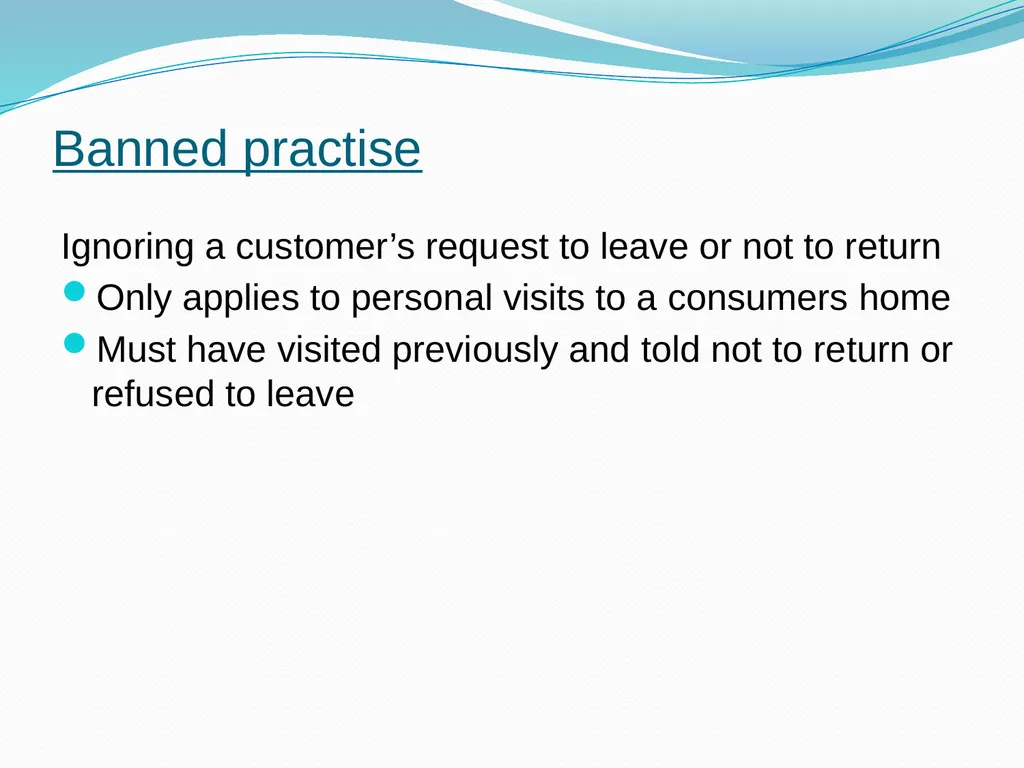 Trading Standards What we do – a focus on Door - slide 18 of 27