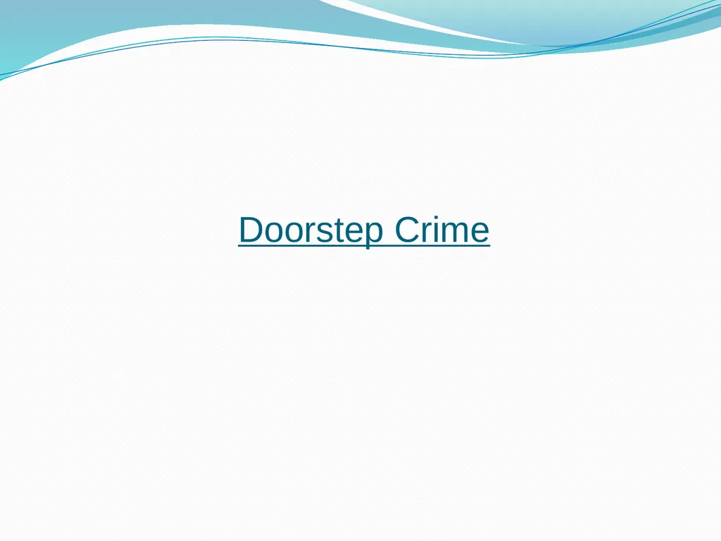 Trading Standards What we do – a focus on Door - slide 10 of 27