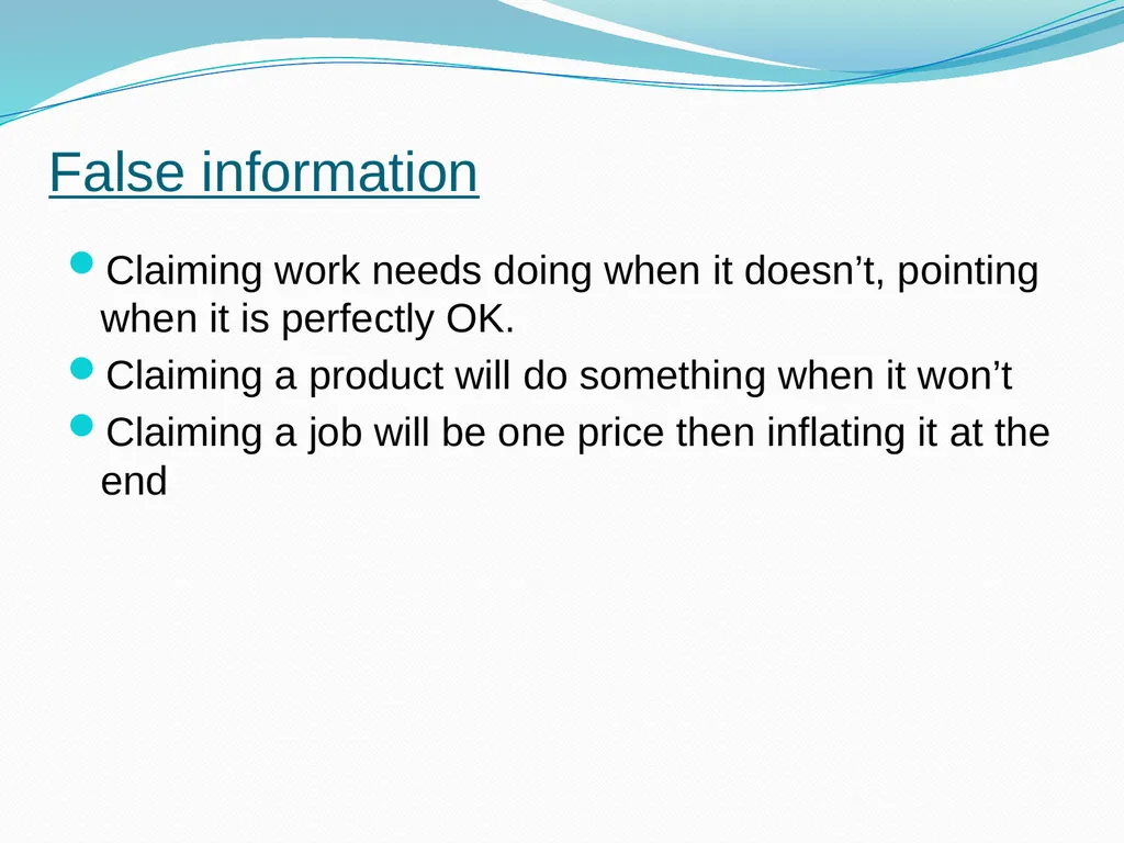 Trading Standards What we do – a focus on Door - slide 15 of 27