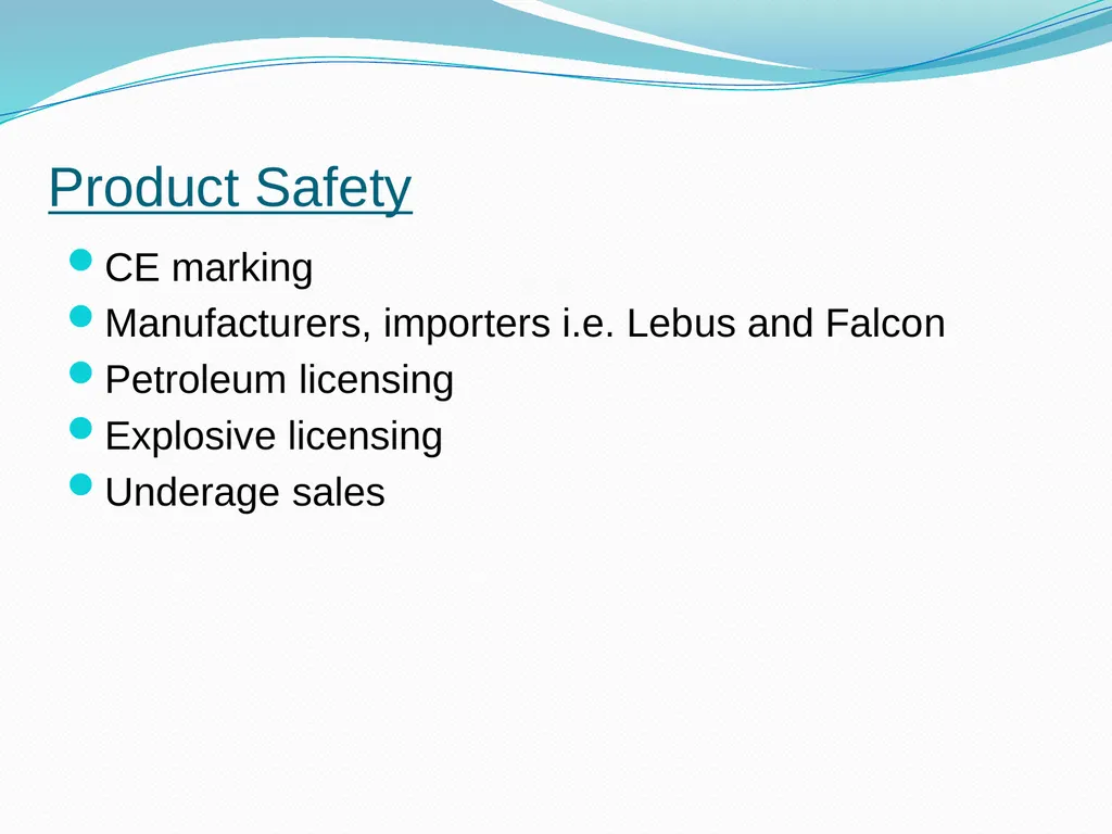 Trading Standards What we do – a focus on Door - slide 6 of 27