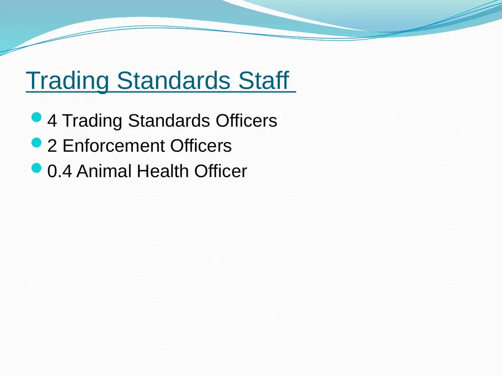 Trading Standards What we do – a focus on Door - slide 9 of 27