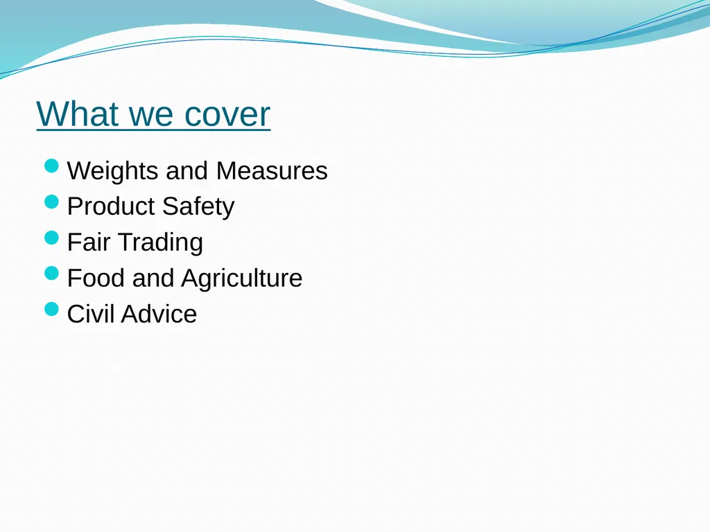 Trading Standards What we do – a focus on Door - slide 4 of 27