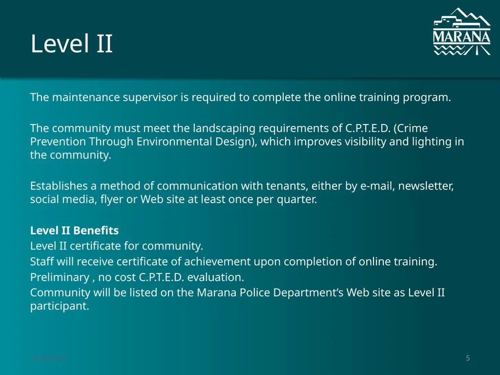 Crime Prevention Through Environmental Design - slide 5 of 15