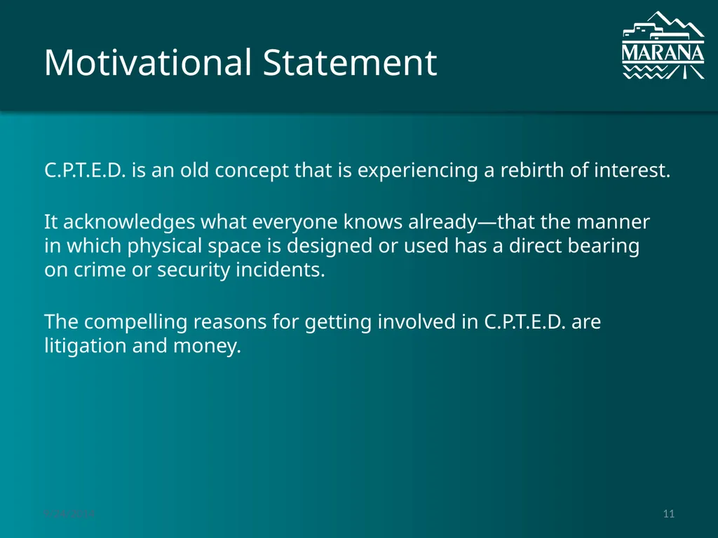 Crime Prevention Through Environmental Design - slide 11 of 15