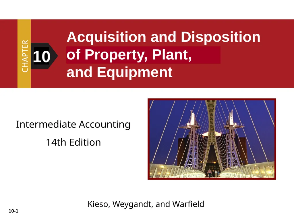Intermediate Accounting 14th Edition 10
