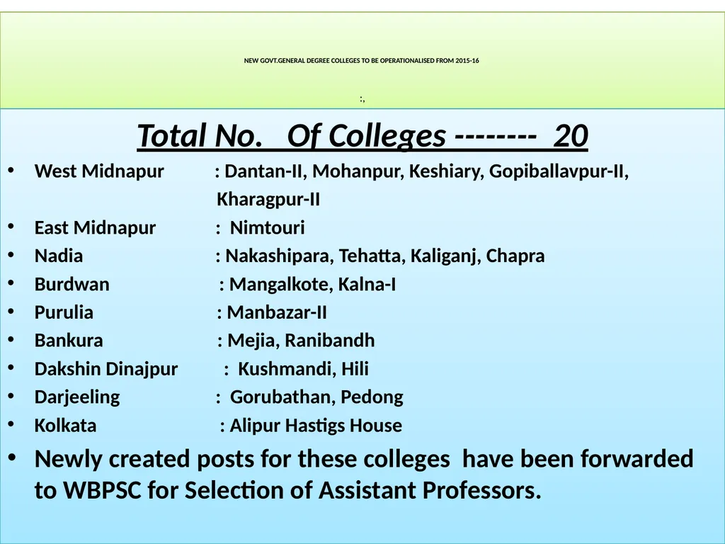 STEPS FOR FILLING UP THE NET VACANT POSTS OF - slide 7 of 18