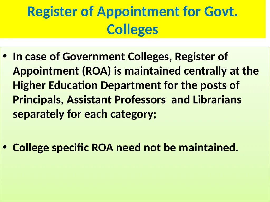 STEPS FOR FILLING UP THE NET VACANT POSTS OF - slide 13 of 18