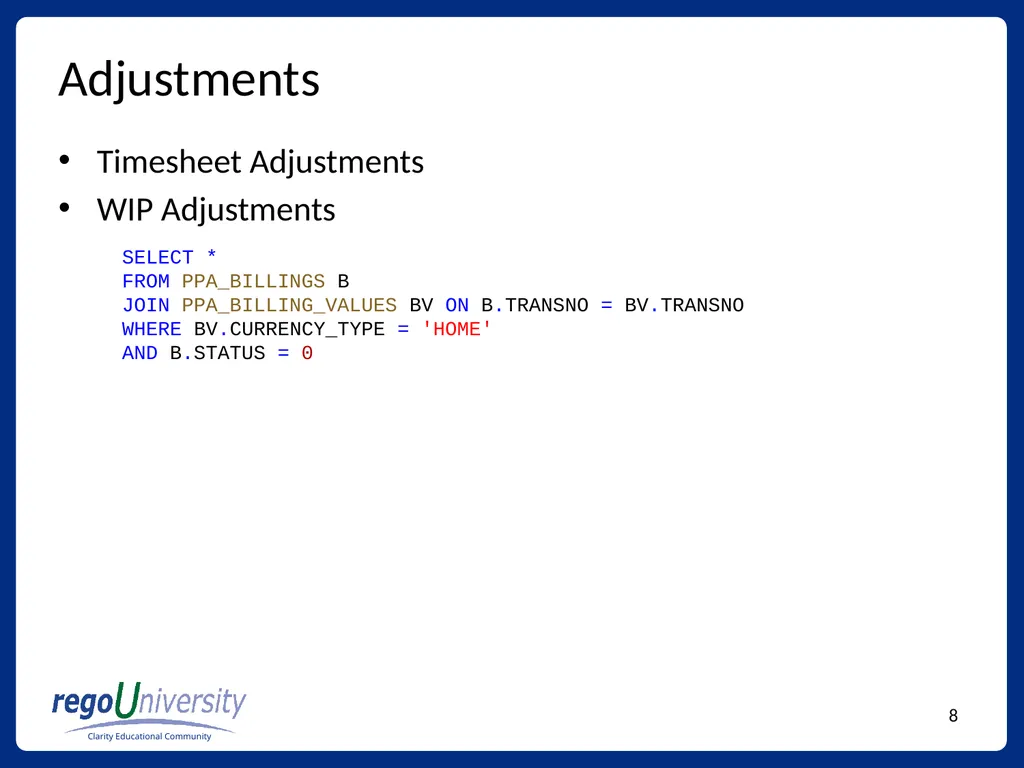 Tools and Techniques for Financial Processing - slide 8 of 11