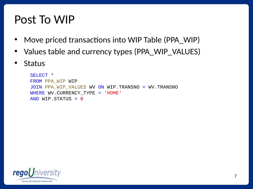 Tools and Techniques for Financial Processing - slide 7 of 11