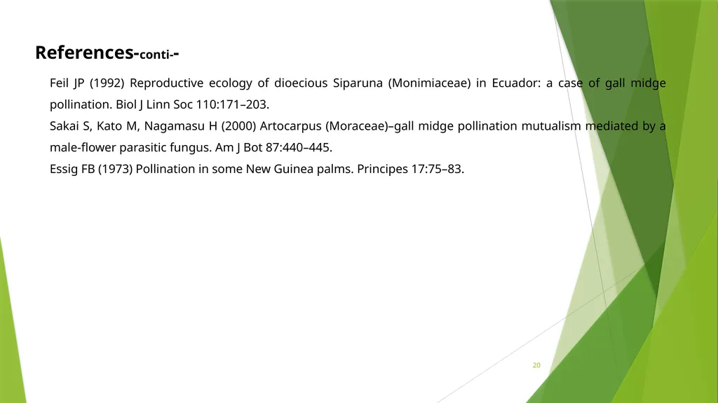PLPT 609 Title: Inter-Relationships Between - slide 20 of 20