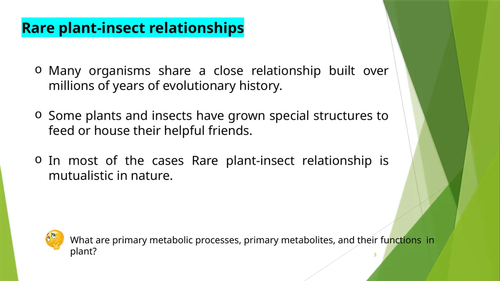 PLPT 609 Title: Inter-Relationships Between - slide 3 of 20