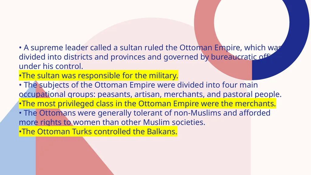 Chapter 13: the muslim empires Three Muslim - slide 3 of 7