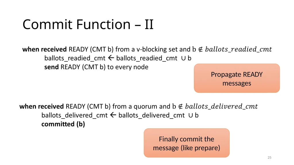 Stellar Consensus Protocol Prof. Smruti R. Sarangi - slide 25 of 32