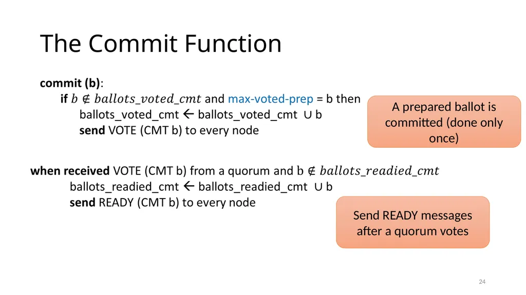Stellar Consensus Protocol Prof. Smruti R. Sarangi - slide 24 of 32