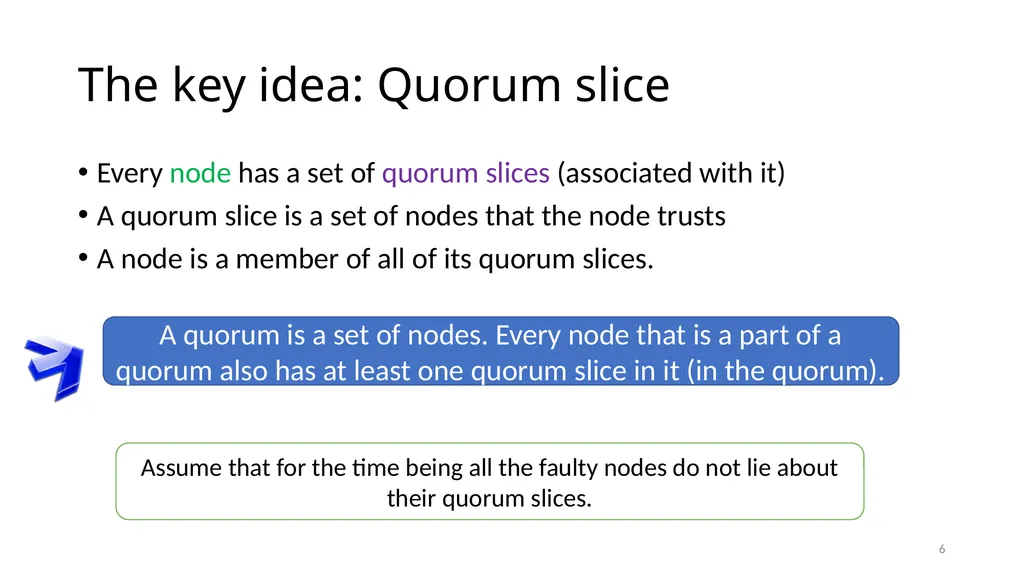 Stellar Consensus Protocol Prof. Smruti R. Sarangi - slide 6 of 32