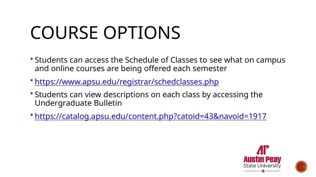 APSU Dual Enrollment Outline Overview Application - slide 8 of 17