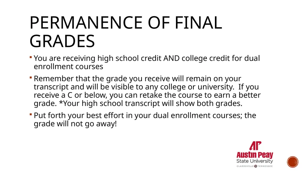 APSU Dual Enrollment Outline Overview Application - slide 16 of 17