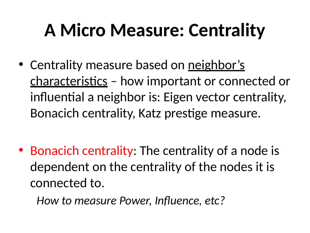 Lecture 1: Networks: A brief introduction Sudipta - slide 20 of 46