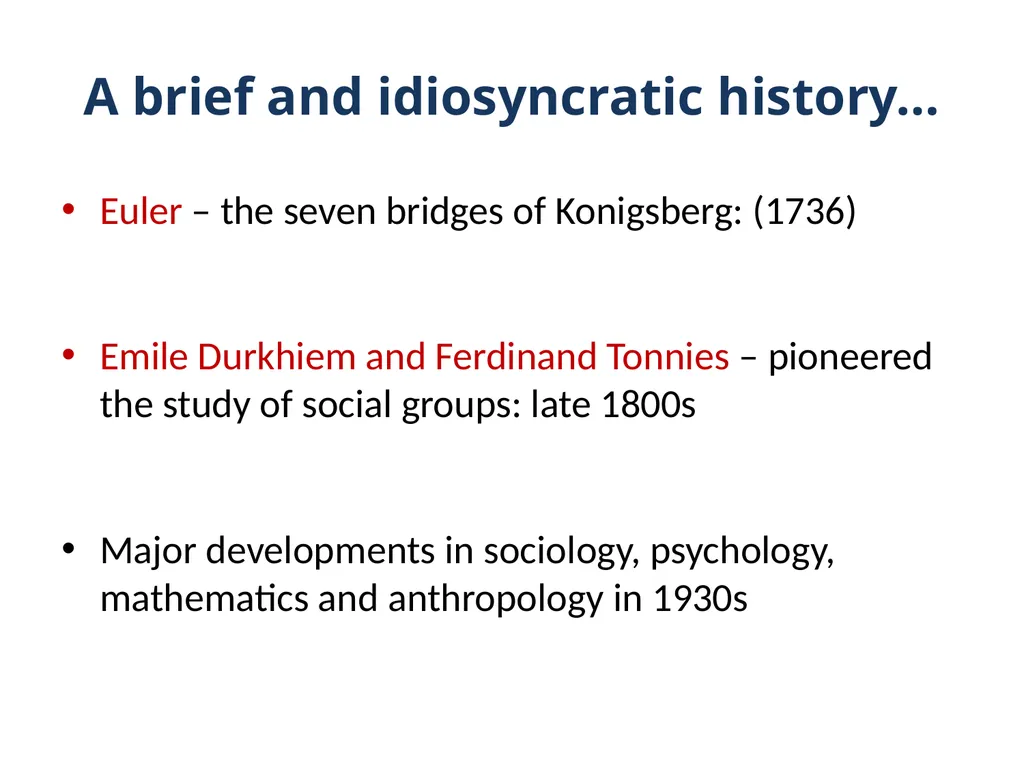 Lecture 1: Networks: A brief introduction Sudipta - slide 24 of 46