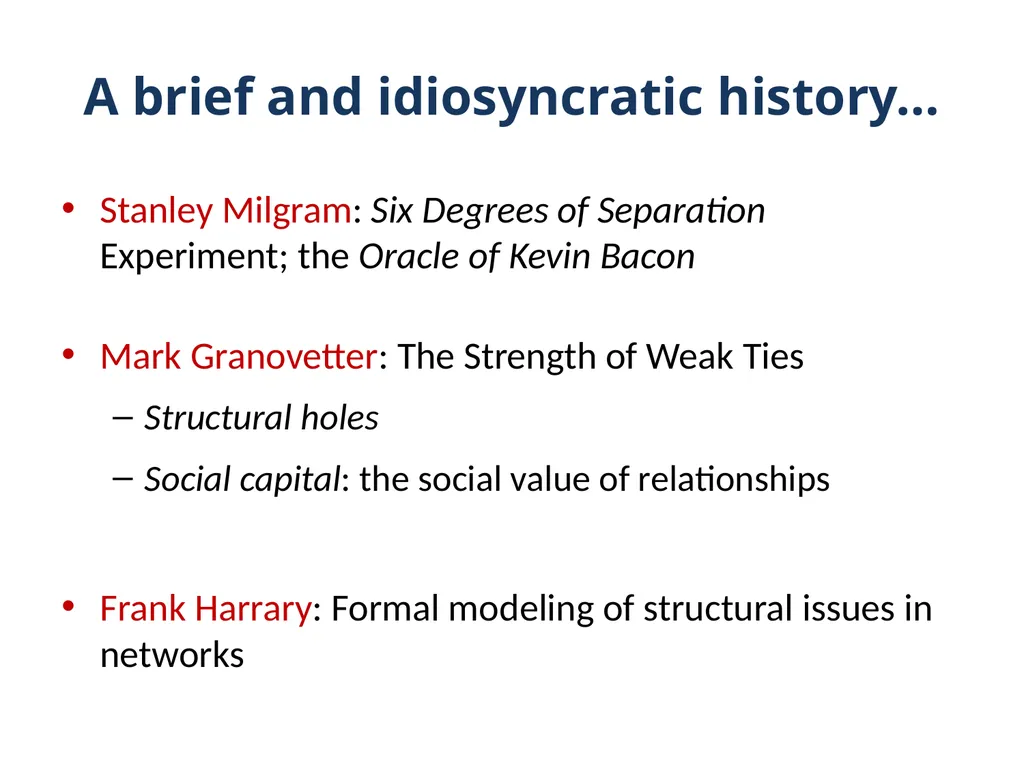 Lecture 1: Networks: A brief introduction Sudipta - slide 25 of 46