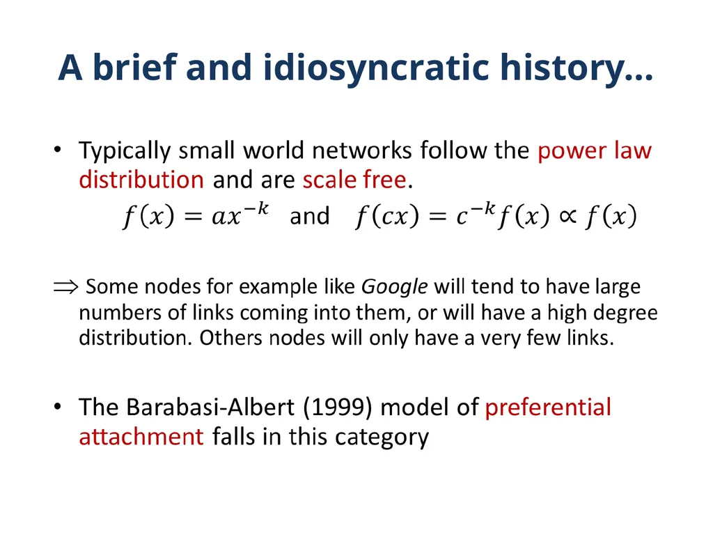 Lecture 1: Networks: A brief introduction Sudipta - slide 28 of 46