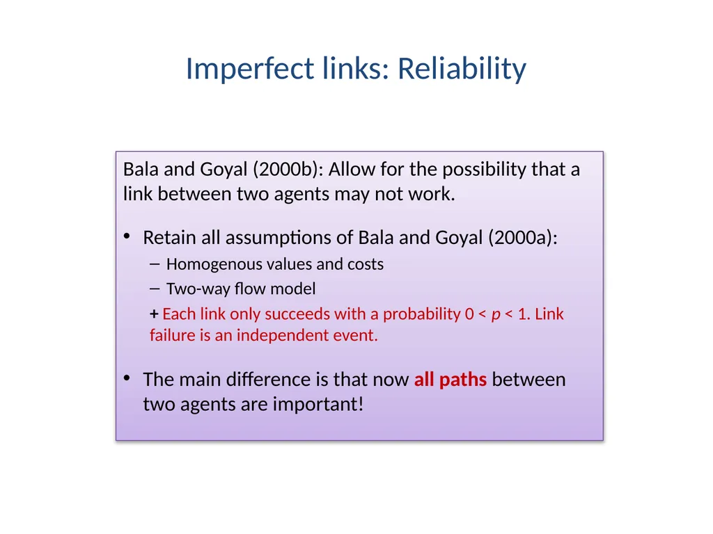 Lecture 1: Networks: A brief introduction Sudipta - slide 39 of 46
