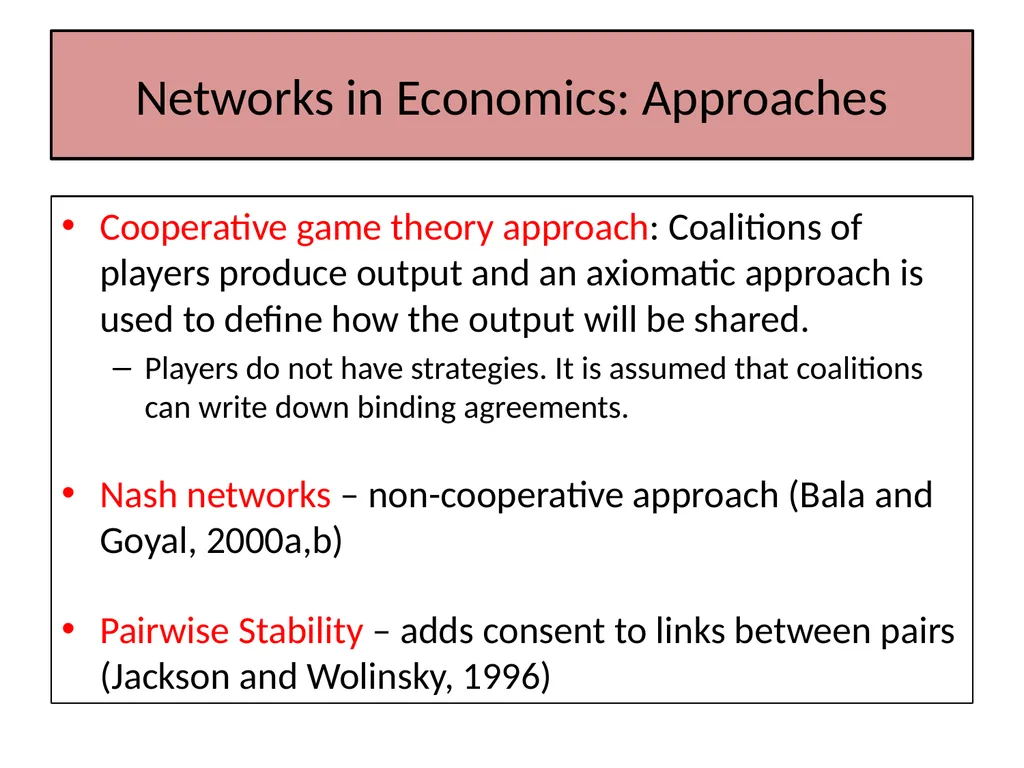 Lecture 1: Networks: A brief introduction Sudipta - slide 31 of 46