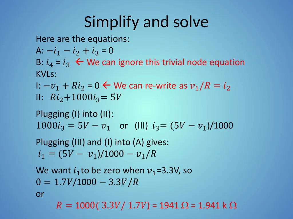 Kirchhoff’s Laws Part 1: Circuit topologies and - slide 36 of 41