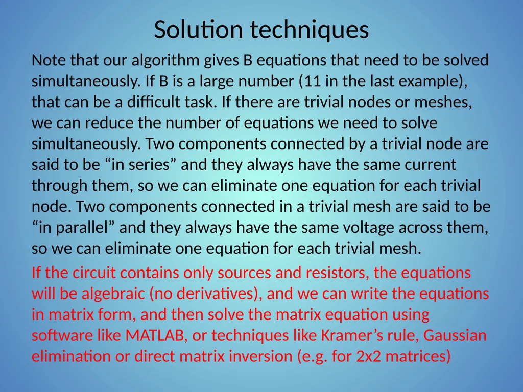 Kirchhoff’s Laws Part 1: Circuit topologies and - slide 24 of 41